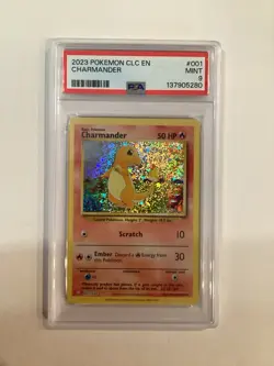 Pokemon Classic Collection Charmander Holo CLC 001/034 PSA 9 - Image 1