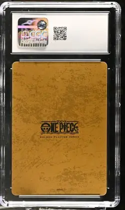2024 ONE PIECE JAPANESE GOLDEN DECK NAMI 3 SPADES CGC 9 MINT - Image 2