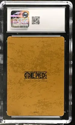 2024 ONE PIECE JAPANESE GOLDEN DECK NAMI ROBIN CHOPPPER QUEEN SPADES CGC 9 MINT - Image 2