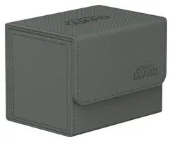 Ultimate Guard Grey 80+ Monocolor Sidewinder Deck Case Card Storage Box ccg mtg - Image 2