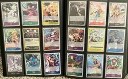 One Piece CCG Binder Collection (English) - 243 Total Cards NM/Mint + Binder - Image 2