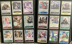 One Piece CCG Binder Collection (English) - 243 Total Cards NM/Mint + Binder - Image 3