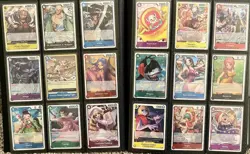 One Piece CCG Binder Collection (English) - 243 Total Cards NM/Mint + Binder - Image 5