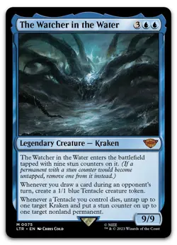 The Watcher in the Water #75 (NM) Lord of the Rings LTR Magic MTG - Image 1