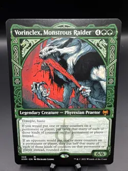 Magic the Gathering Kaldheim Showcase Vorinclex, Monstrous Raider - Image 1