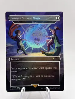 Porom’s Silence 7003 Foil Secret Lair Final Fantasy SLD MTG NM - Image 1