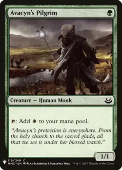 MTG Magic the Gathering Avacyn's Pilgrim (MM3-119/1703) Mystery Booster NM - Image 1