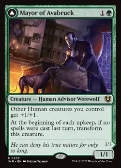 Mayor of Avabruck Foil - Innistrad Remastered MTG-NM - Image 1