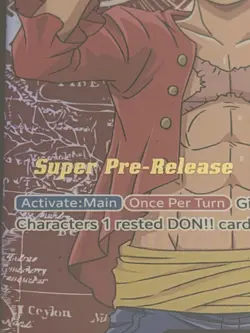 BGS 10 Pristine Monkey D. Luffy Super Pre-Release ST01-001 Leader 2022 One Piece - Image 3