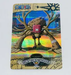 Tony Tony Chopper - One Piece Trading Card Game Holo Foil Prism Cool Art Tc8 - Image 1