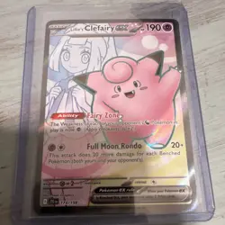 Pokemon Lillie's Clefairy EX 173/159 Sv09: Journey Together Ultra Rare Holo Card - Image 1