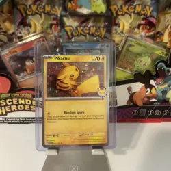 Pikachu 051/162 Pokemon Day Stamped Promo 30th Anniversary Lot (5 Cards) - Image 3