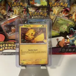 Pikachu 051/162 Pokemon Day Stamped Promo 30th Anniversary Lot (5 Cards) - Image 4