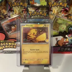 Pikachu 051/162 Pokemon Day Stamped Promo 30th Anniversary Lot (5 Cards) - Image 5
