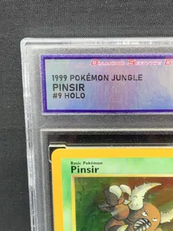 DSG 7 Pinsir 9/64 Jungle 1999 Holo Rare Unlimited Graded Pokemon Tcg Card NM - Image 2