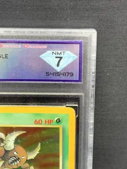 DSG 7 Pinsir 9/64 Jungle 1999 Holo Rare Unlimited Graded Pokemon Tcg Card NM - Image 3