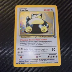 Pokemon Card Snorlax Jungle Unlimited Holo Rare Vintage WOTC 11/64 182 💎NM💎 - Image 1