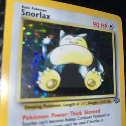 Pokemon Card Snorlax Jungle Unlimited Holo Rare Vintage WOTC 11/64 182 💎NM💎 - Image 5