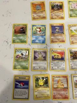 Pokemon Jungle 23 Card Common/Uncommon 1999 WOTC Vintage Lot MP-LP - Image 2
