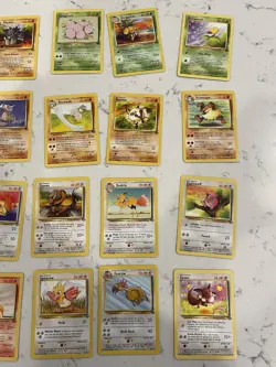 Pokemon Jungle 23 Card Common/Uncommon 1999 WOTC Vintage Lot MP-LP - Image 3