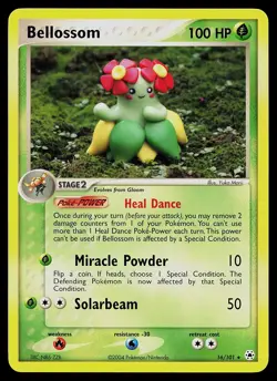 Pokemon Card - Bellossom Hidden Legends 16/101 Rare - Image 1