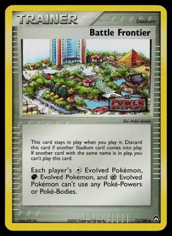 Pokemon Card - Battle Frontier Power Keepers 71/108 Reverse Holo Stamped - Image 1