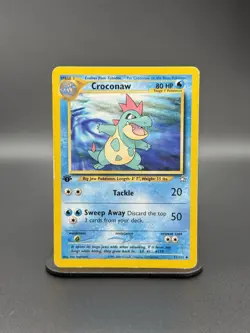 1st Edition Croconaw 32/111 Neo Genesis Vintage Pokemon Cards WoTc (MP) - Image 1