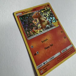 Sleeved Pokemon TCG - Charmander Card 9/25 Holo McDonalds 25th Anniversary Promo - Image 4
