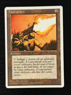 Magic MTG Italian Revised Rocket Launcher Artist Proof Near Mint Only 50 Exist! - Image 1