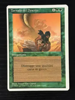Magic MTG Italian Revised Desert Twister Artist Proof Near Mint - Only 50 Exist! - Image 1
