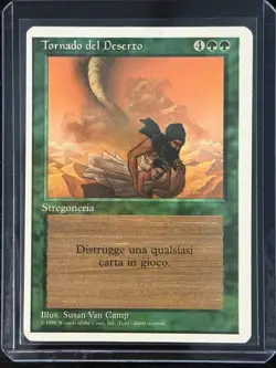 Magic MTG Italian Revised Desert Twister Artist Proof Near Mint - Only 50 Exist! - Image 3