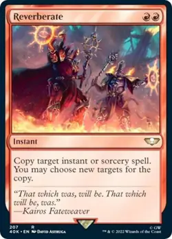 Reverberate (Surge Foil) -Foil Near Mint MTG Universes Beyond: Warhammer 40K - Image 1