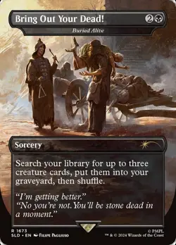 Bring Out Your Dead! - Buried Alive - Foil NM, English MTG Secret Lair Drop Seri - Image 1