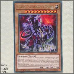 Ultimate Conductor Tyranno - WISU-EN009 - Rare 1st Edition Yugioh - Image 1