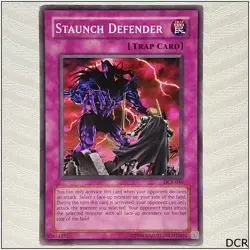 Staunch Defender - DCR-046 - Common Unlimited Yugioh - Image 1