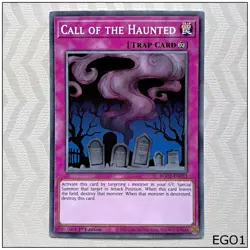 Call of the Haunted - EGO1-EN033 - Common 1st Edition Yugioh - Image 1