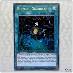 Riryoku Guardian - MAZE-EN009 - Rare 1st Edition Yugioh - Image 1