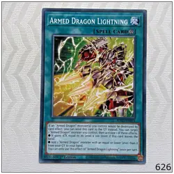 Armed Dragon Lightning - BLVO-EN053 - Common 1st Edition Yugioh - Image 1
