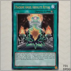 Machine Angel Absolute Ritual - DPDG-EN018 - Rare 1st Edition Yugioh - Image 1