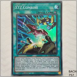 XYZ Combine - BACH-EN061 - Super Rare 1st Edition Yugioh - Image 1