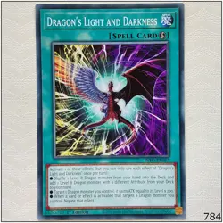 Dragon's Light and Darkness - INFO-EN057 - Common 1st Edition Yugioh - Image 1
