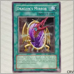 Dragon's Mirror - CRV-EN040 - Common Unlimited Yugioh - Image 1