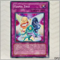 Ojama Trio - DP2-EN027 - Common Unlimited Yugioh - Image 1