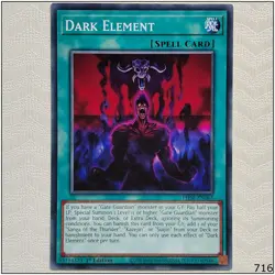 Dark Element - PHNI-EN063 - Common 1st Edition Yugioh - Image 1