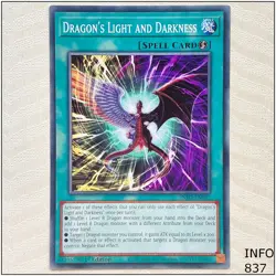 Dragon's Light and Darkness - INFO-EN057 - Common 1st Edition Yugioh - Image 1