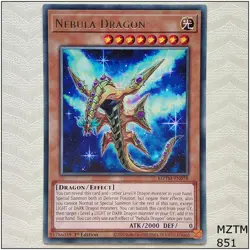 Nebula Dragon - MZTM-EN078 - Rare 1st Edition Yugioh - Image 1