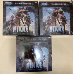 Weiss Schwarz Booster Box Goddess of Victory NIKKE x3 Japanese NEW - Image 1