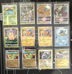 Pokemon TCG Holo & GX V Card Lot - Pikachu, Charizard, Venusaur, 58 Cards - Image 3