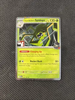 Team Rocket's Spidops 020/182 Prize Pack Series Cards Holo - Image 1