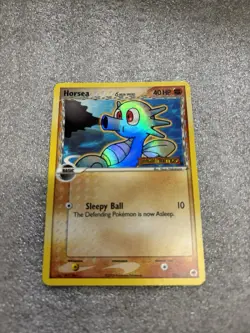 Horsea Ex 50/101 Delta Species Dragon Frontiers STAMPED Holo Pokemon Card - Image 1